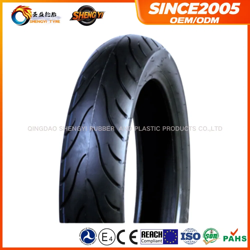 Мотошина бескамерная 80/90-18, натуральный каучук