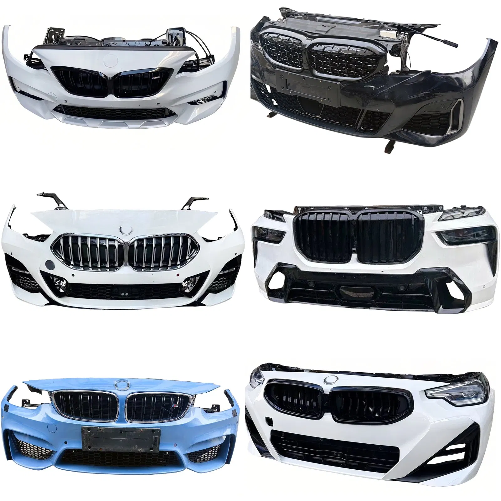 for BMW Benz Car Bumper W223 W217 W221 W253 W254 W172 W292 W247 W156 W211 W210 W203 W202 W169 W257 W218 X7 G07 X6 F16 G06 X5 X4 F26 G02 X3 F25 G15 M8 Body Kit