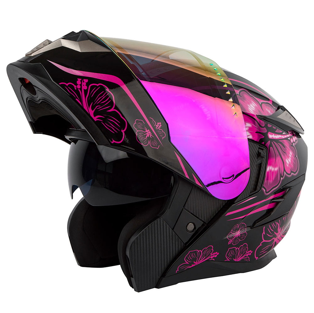 Модульный мотошлем с солнцезащитным козырьком