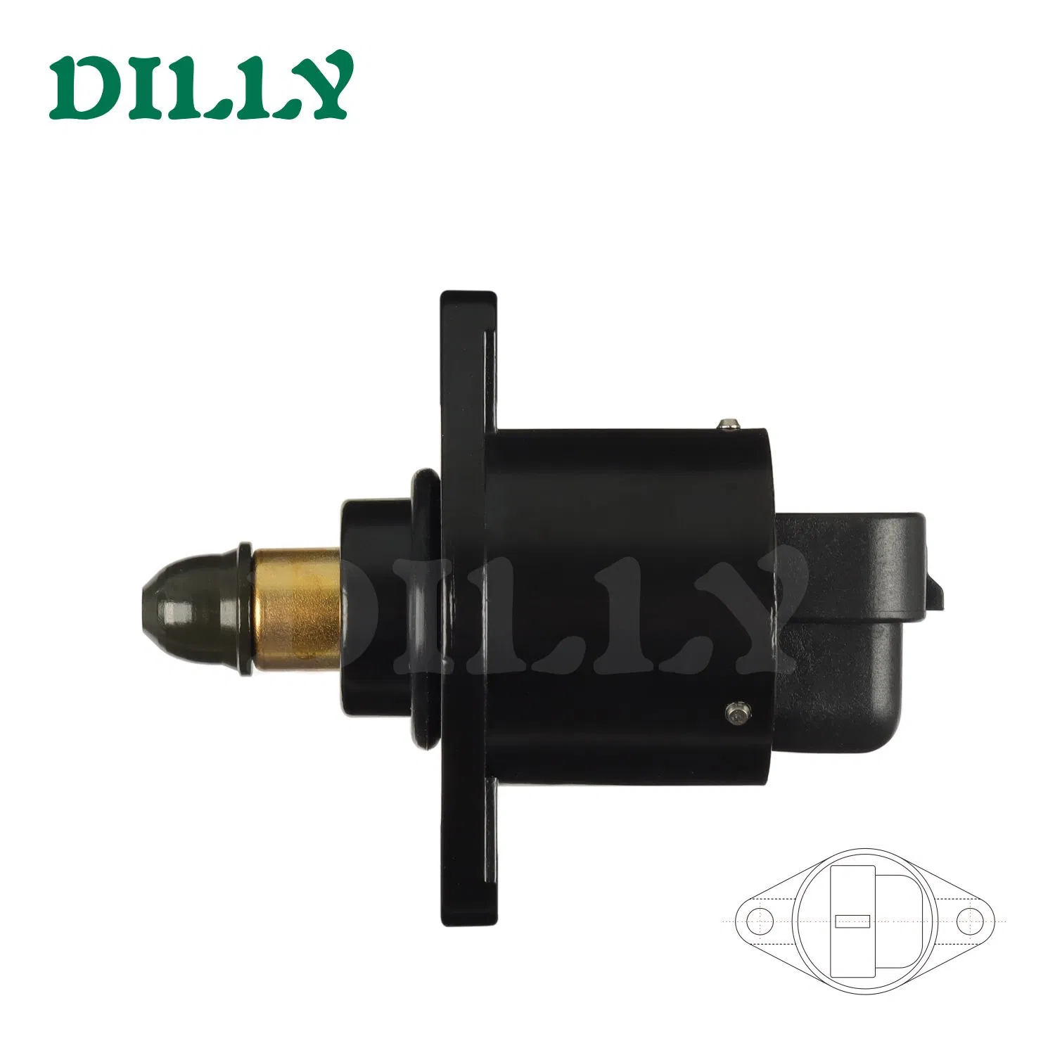 Шаговый мотор клапана холостого хода 20205