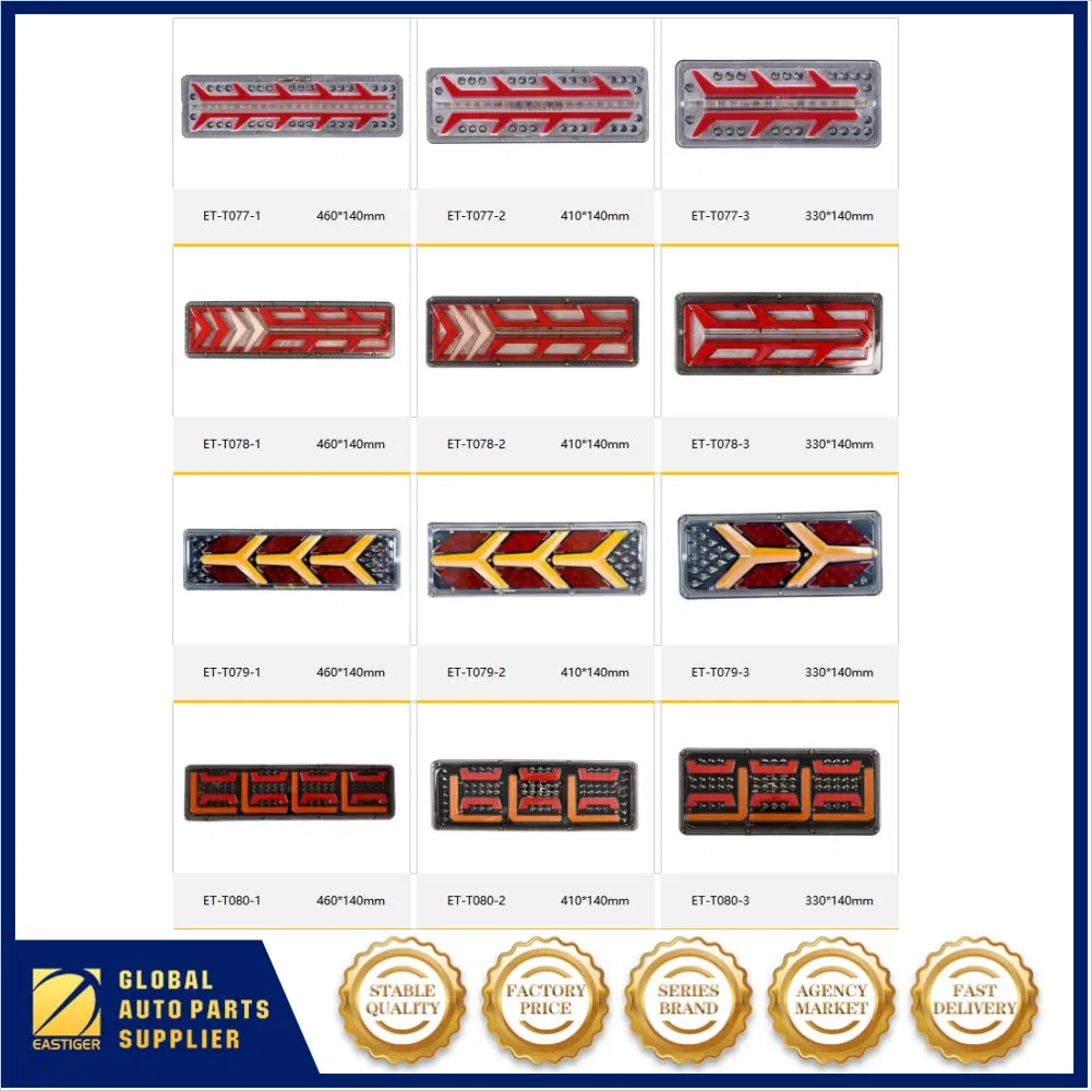 Trailer LED Lamp/Light Truck LED Light/Lamp Waterproof IP67 12V-30V Tail Rear Lamp/Lights