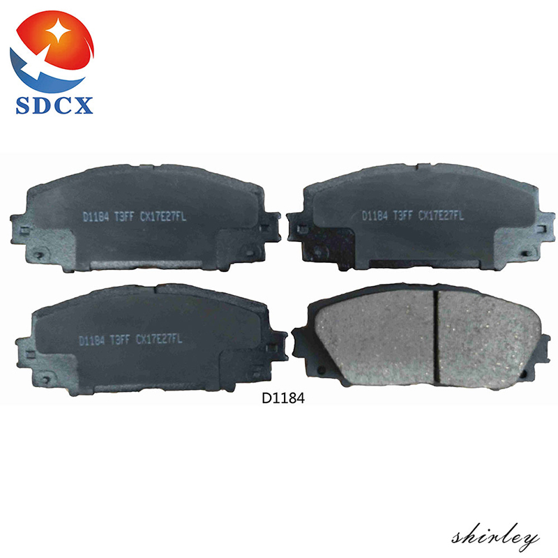 Sdcx D1184 Top Grade Excellent Long Wearness Safe Shipping Saloon with Brake Pads for Great Wall Car