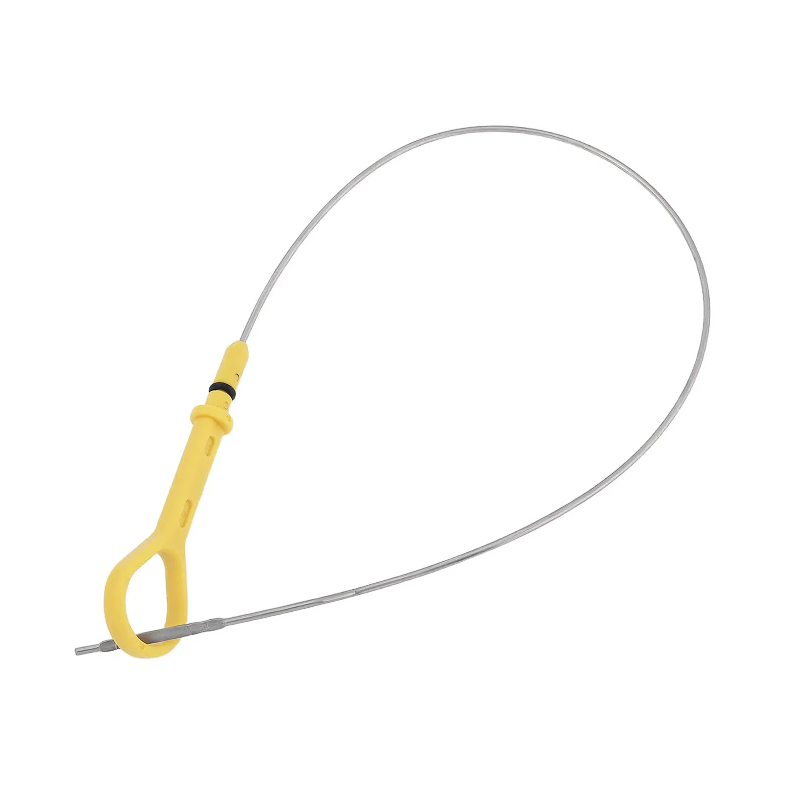 Щуп для проверки уровня моторного масла с желтой ручкой