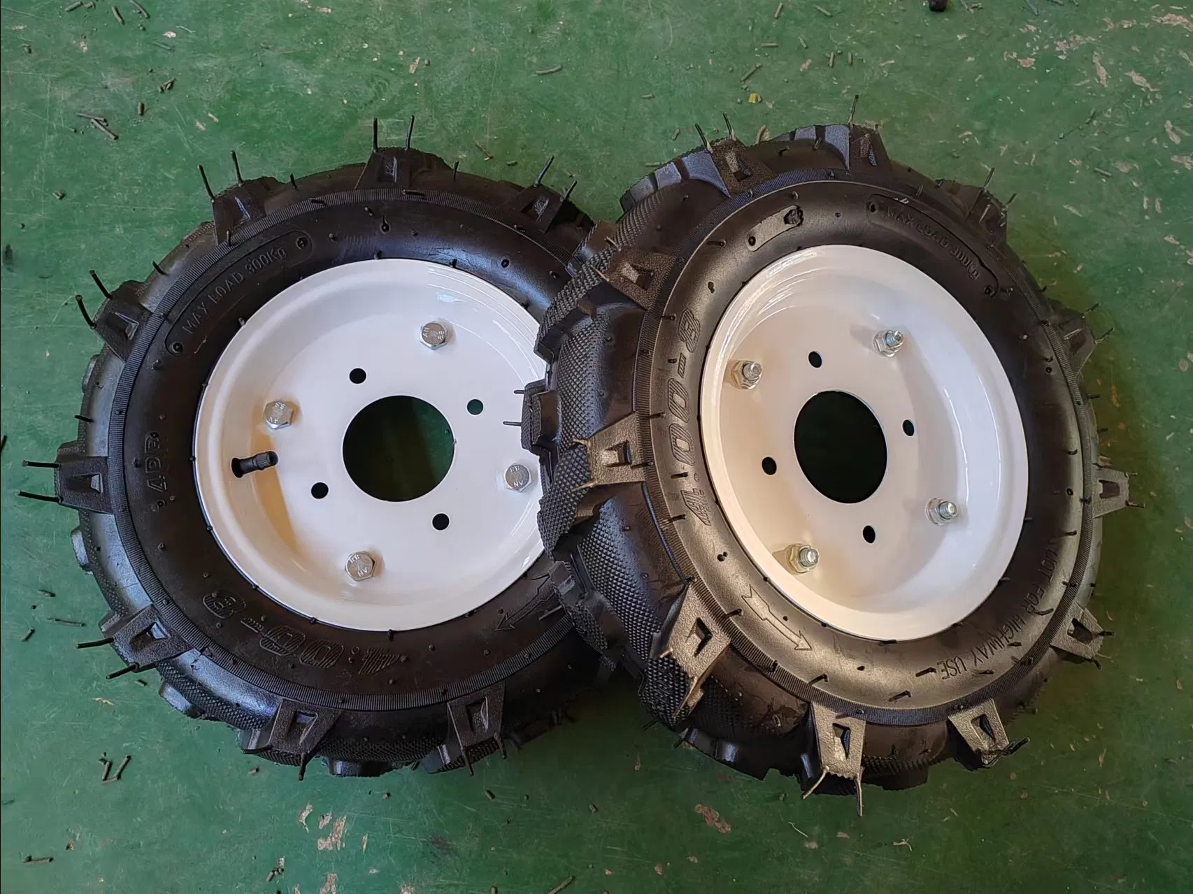 4.00-8 Rubber Wheels Agricultural Machinery Wheels Tractor Tires