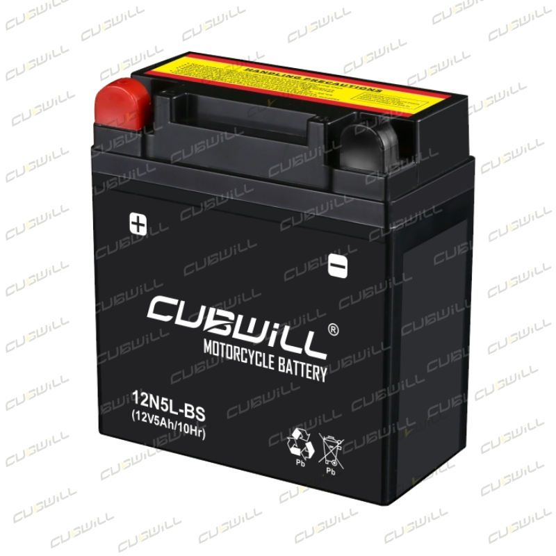 12n5 Battery Maintenance Free Sealed Lead Acid 12V 5ah/10hr Mf Motorcycle Battery