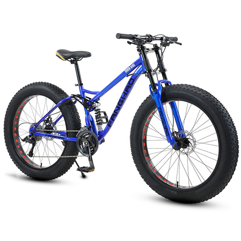 Горный велосипед 26" Fat Bike, 9 скоростей, алюминиевый сплав 6061