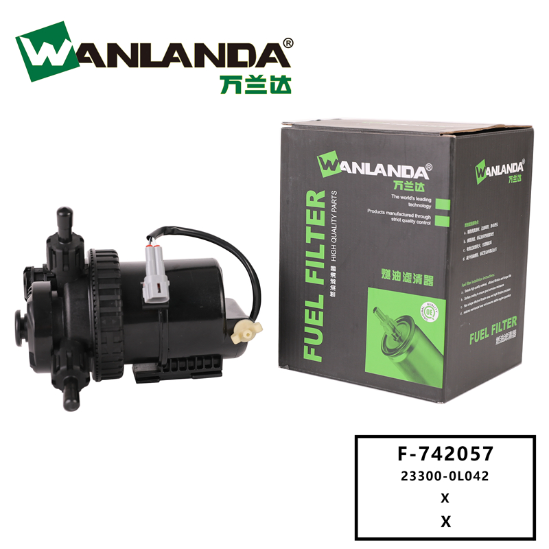 OEM No. 23300-0L042 for Toyota Wanlanda Brand Fuel Filter