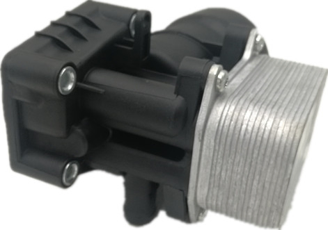 Oil Filter Housing Oil Cooler with Oil Filter for Audi