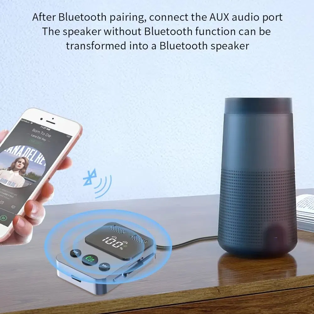 Bluetooth-приемопередатчик для авто с усиленным басом