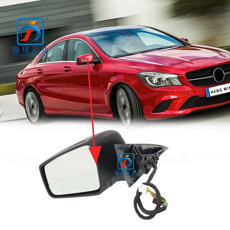 Premium Anti-Glare Side Car Mirrors for Mercedes Benz Cla Class