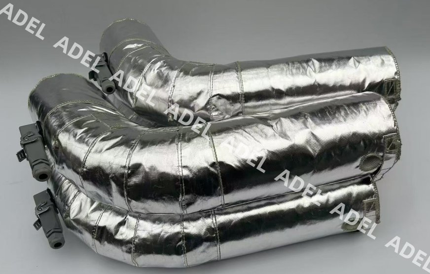 Versatile Detachable Exhaust Insulation Cover for Industrial Applications