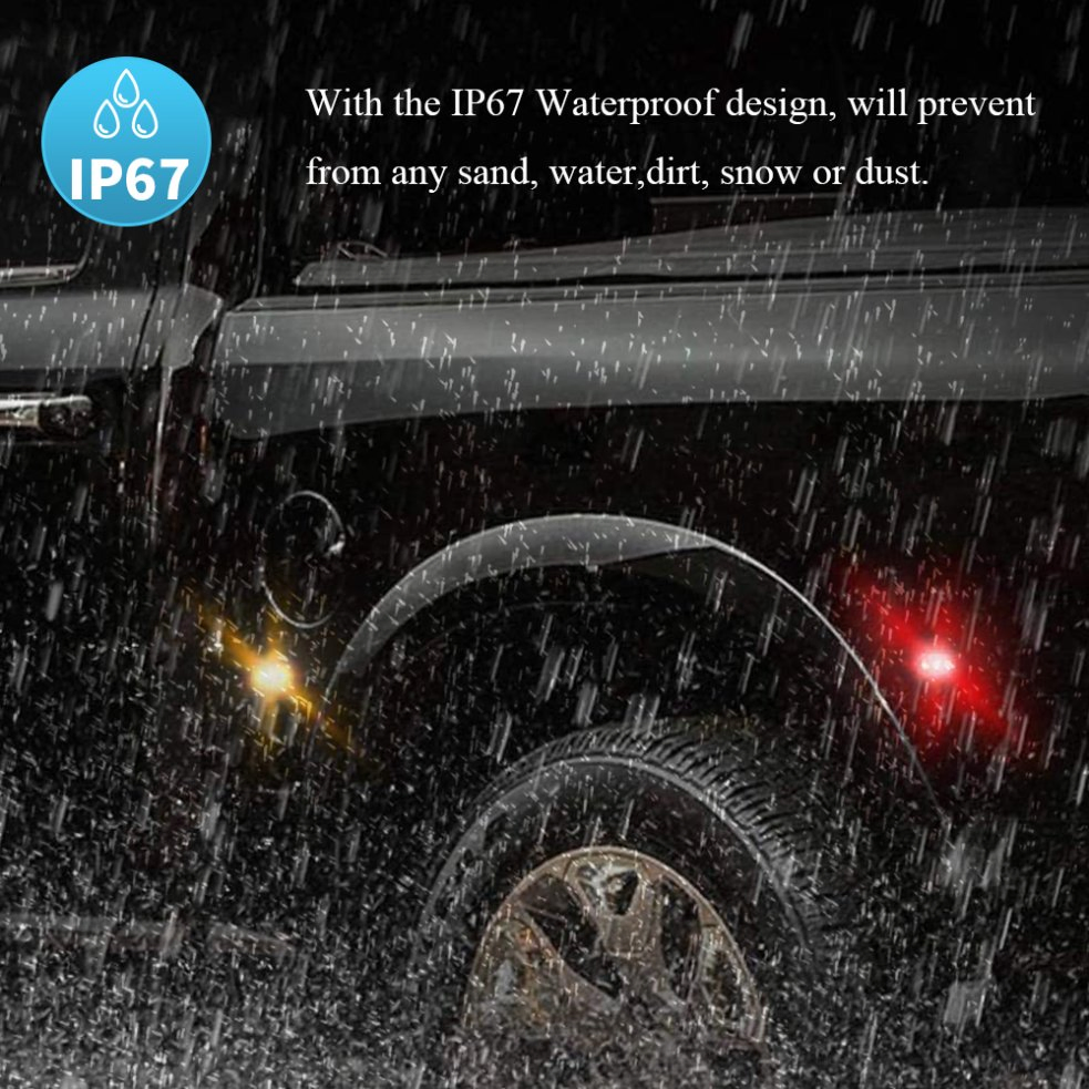 Боковые светодиодные габариты Dually для Dodge RAM 1500/2500/3500