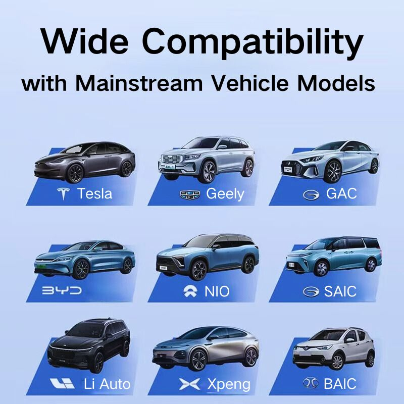 EV Discharger Type 2 V2l Adapter with AC Socket Vehicle to Load Adapter with 3m Cable