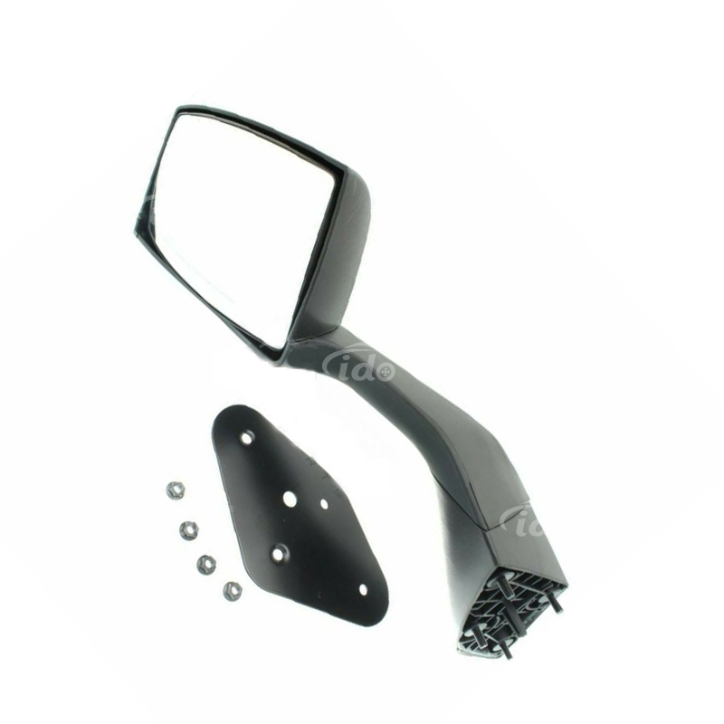 82299364 Truck Parts Left Black Hood Mirror Manual Folding Non Heated for Volvo Vnl 2015-