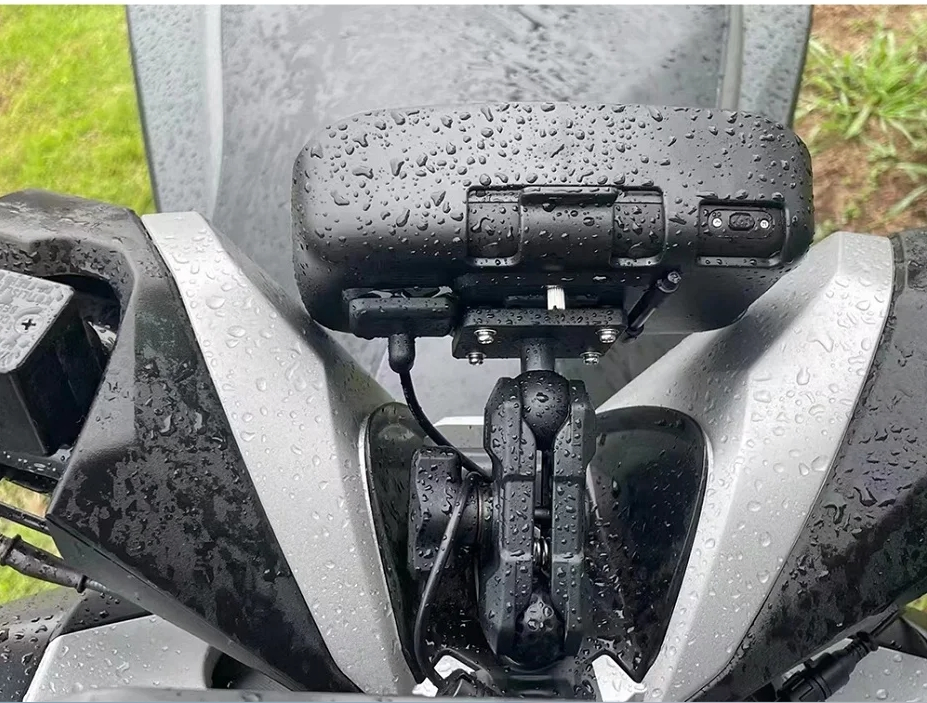 Мотоциклетный CarPlay с DVR 1080P и Android Auto