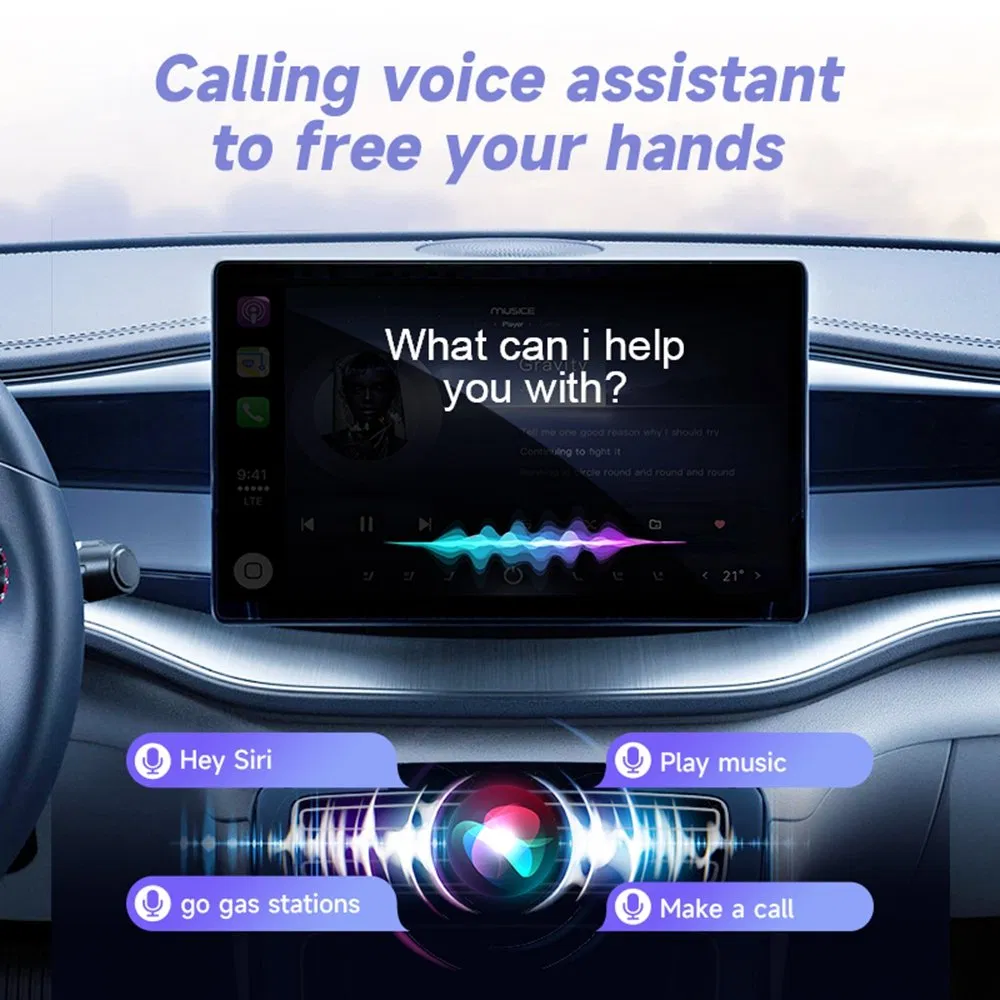 Адаптер 2 в 1 Carplay и Android Auto беспроводной
