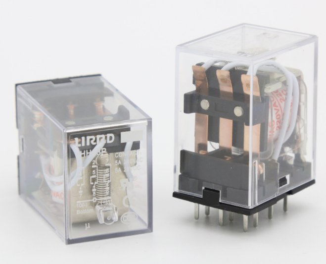 Промежуточное реле HH53P 24V DC220V с розеткой PTF11A