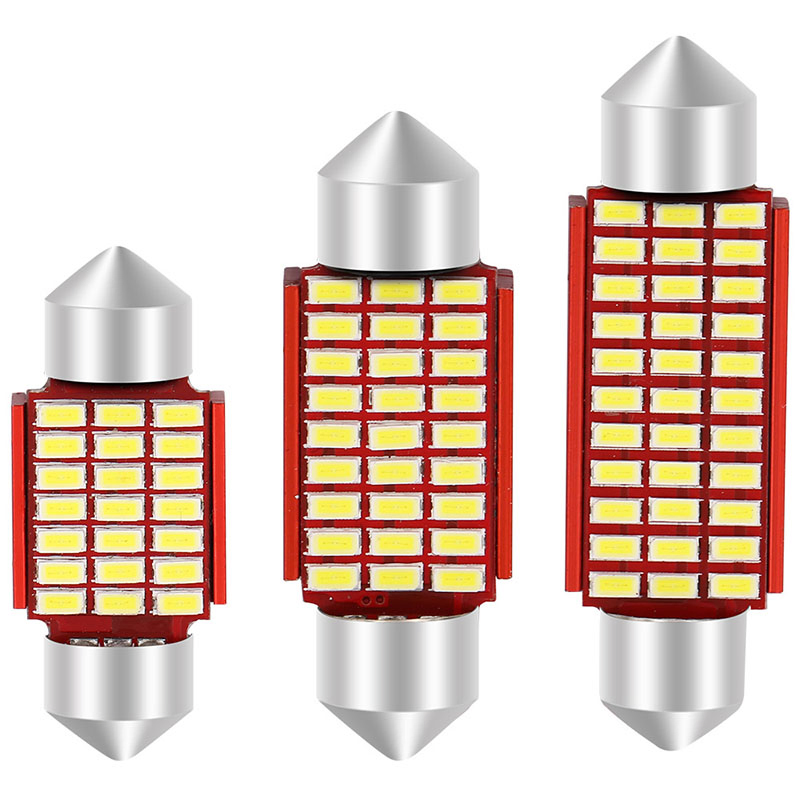Двухсторонняя светодиодная лампа для номерного знака 31-41мм
