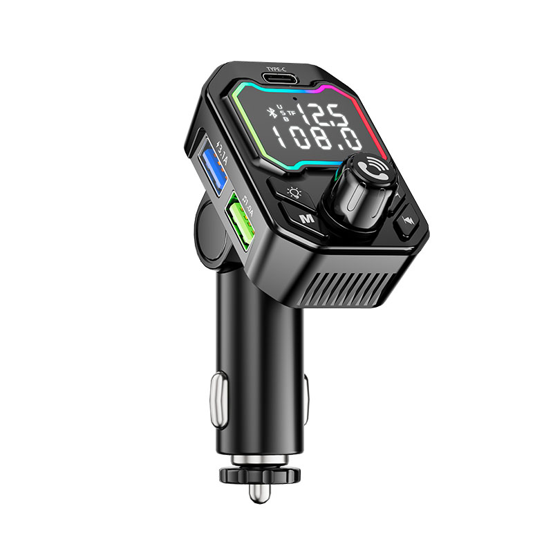 Портативный автомобильный FM-передатчик BT5.0 с MP3 плеером и Hands-Free