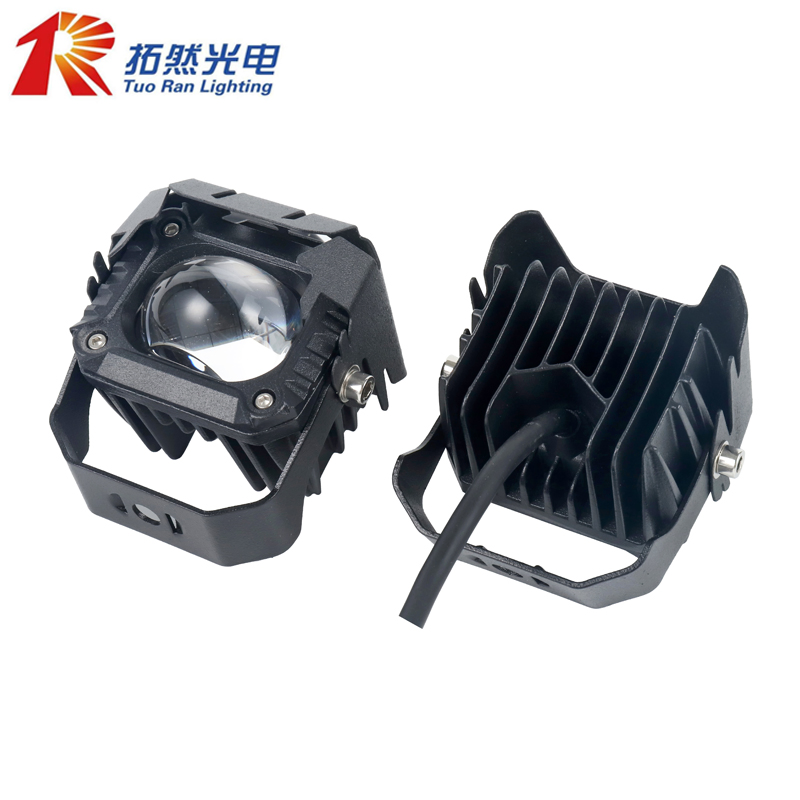 High Brightness Large Monocular Spotlights LED Motorcycle External Auxiliary Spotlights Modified LED Headlight