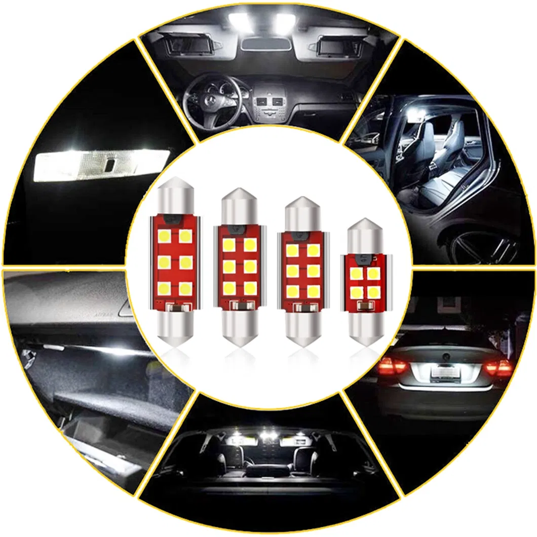Светодиодные лампы G-View Canbus Error Free 3030 для салона и номерного знака