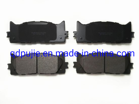 Quality Semi Metallic&Ceramic Car Brake Pad D1222/04465-06070/04465-33440 for Toyota