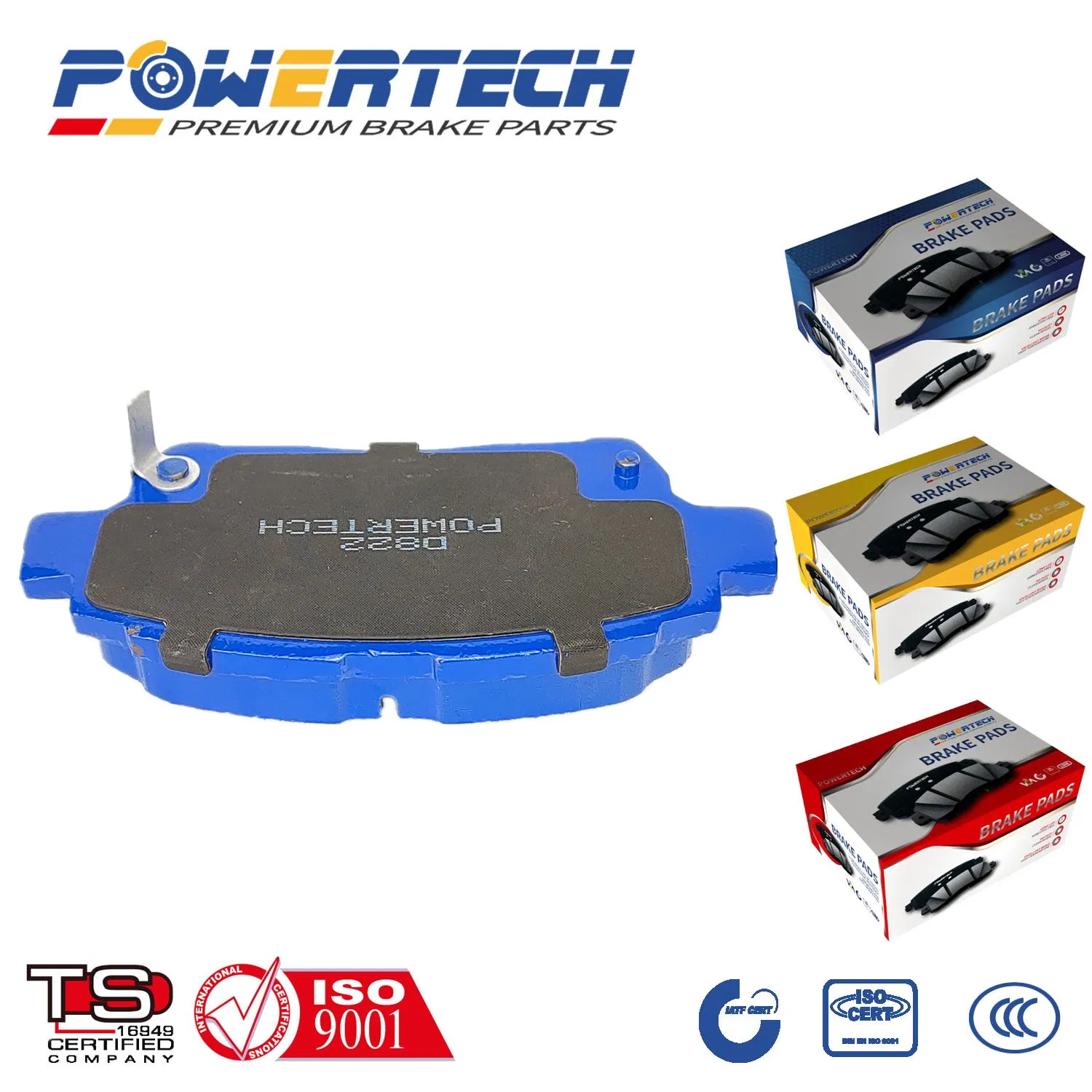 Spare Parts Good Performance Ceramic Semi-Metallic Brake Parts for JAC Changan Gelly Byd Great Wall Chery Lifan Car Brake Pads Chinese Electronic Car Vehicle