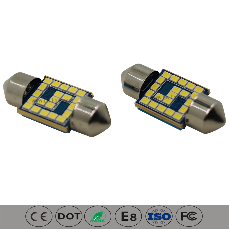 Светодиодная лампа для салона авто Canbus S85-31-021W2016PB