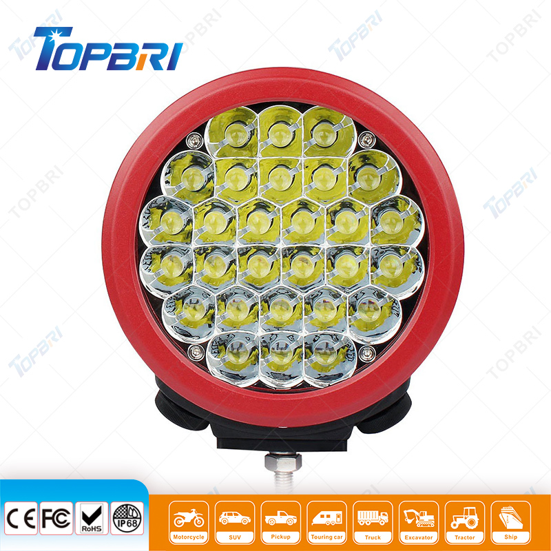 High-Performance 90W 12V White LED Work Lamp for Motorcycles