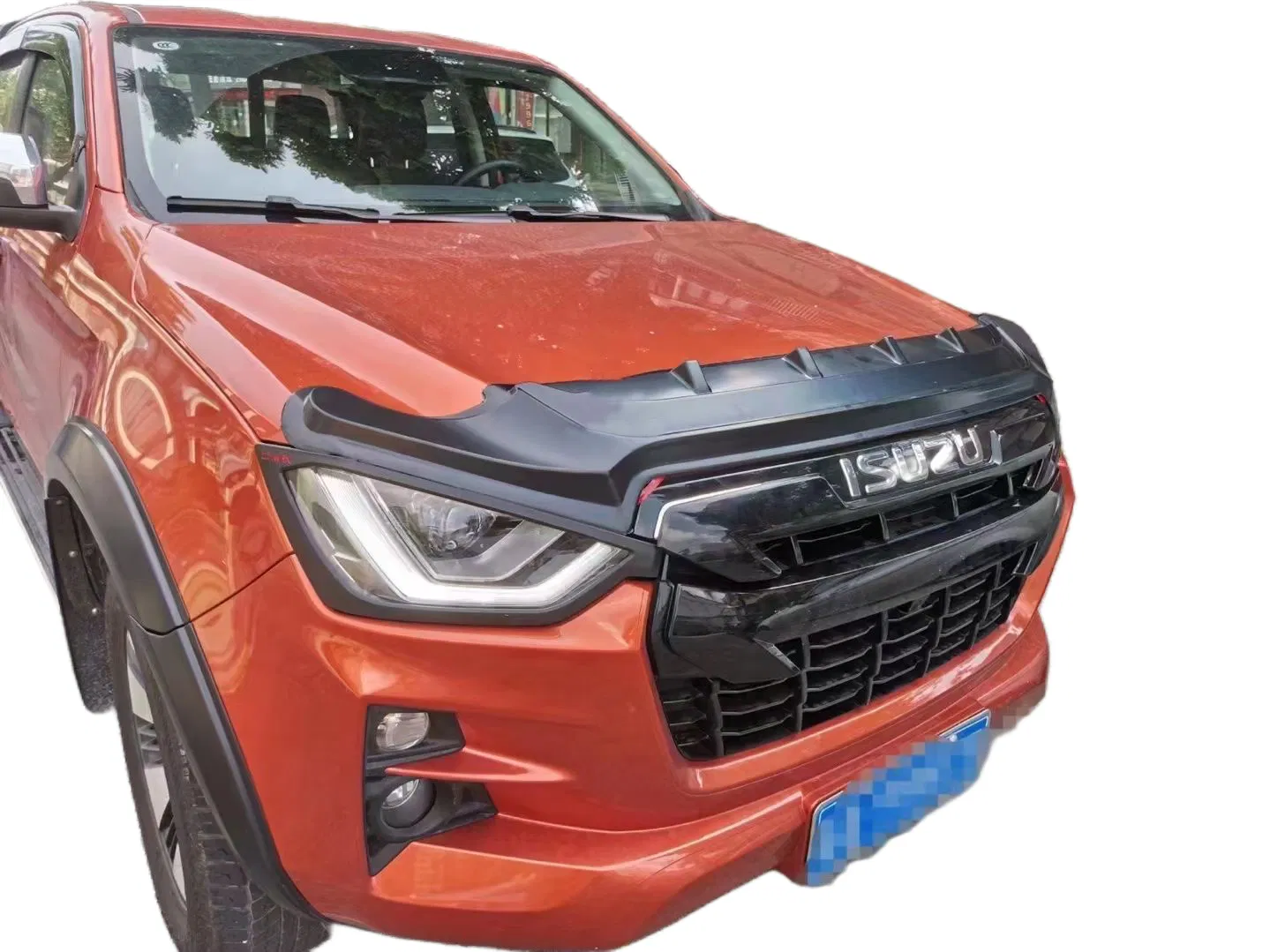 LED Hood Guard Protector for Navara Np300 Frontier