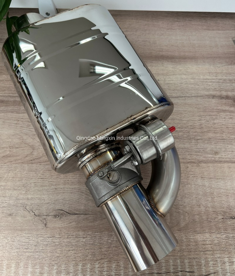 Универсальный вакуумный клапан глушителя 3" с пультом ДУ