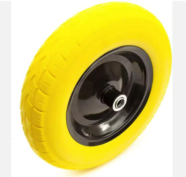 Garden Wagon Heavy Duty Non Flat Tire for Hand Cart in Landscape