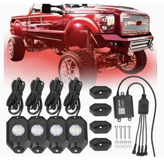 Комплект RGB LED-подсветки днища автомобиля с APP-управлением