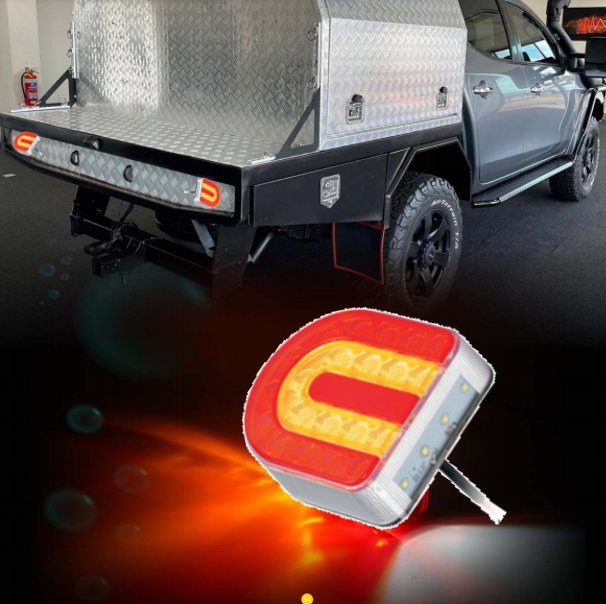 Durable 12V Trailer Lorry Auto Car Turn Signal Light Tail Rear Light LED Trailer Lights