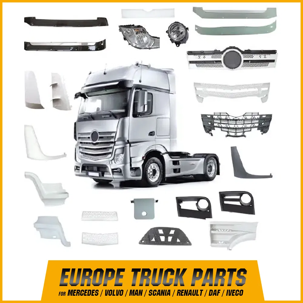 Запчасти для Mercedes Actros: электрика, кузов, шасси, двигатель