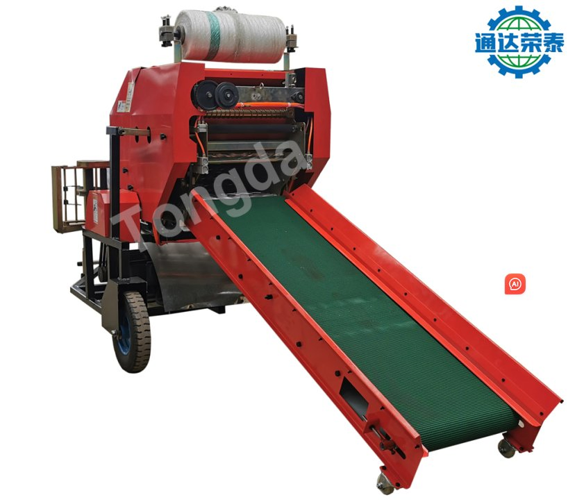 Мини-рулонный обмотчик для сена, соломы, силоса