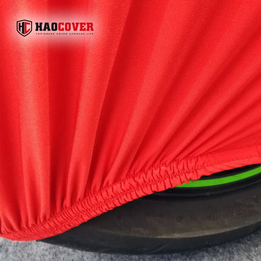 Universal Size Stretch Motorcycle Cover Dustproof Cover for Indoor Use