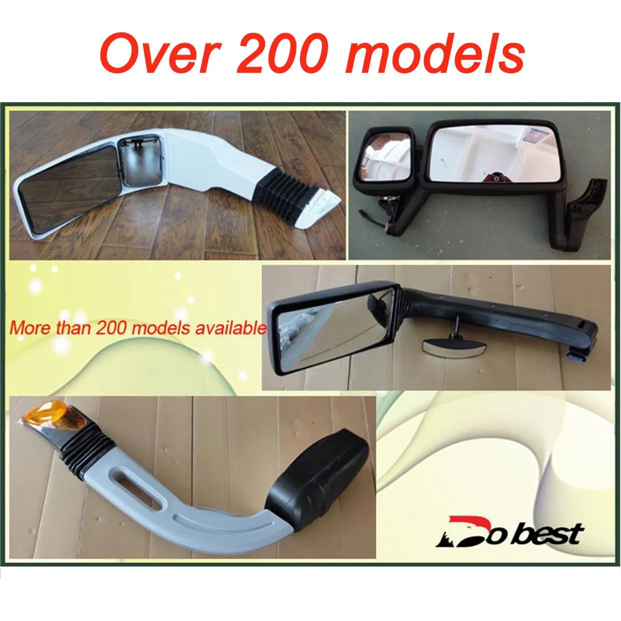 Bus Mirror Assembly Electric Manual Outside Reverse Mirror Bus Rearview Side Mirror