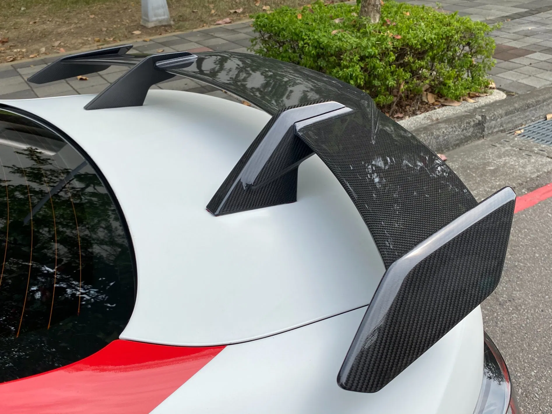 for BMW G80 M3 & G82 M4 Pre-Preg Carbon Fibre Rear Spoiler Wing Auto Parts (2021+)