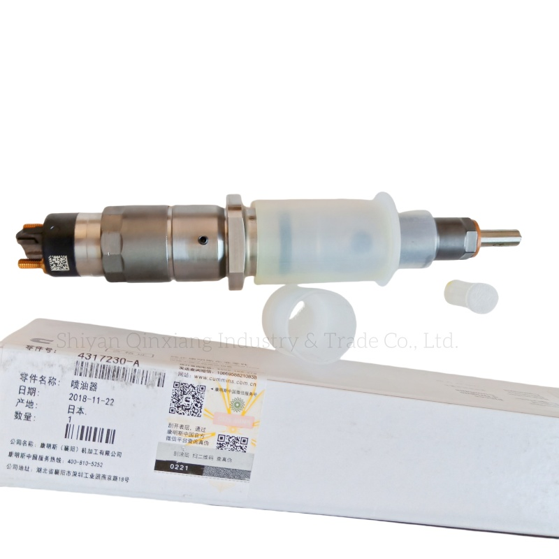 Original Qsl Fuel Injector 4317230 5263308 0445120236 4940170 4939061 3973060