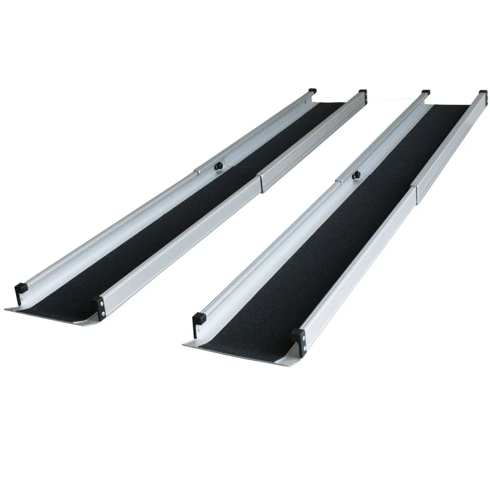 Aluminium Folding Telescopic Channel Threshold Car Wheelchair Ramps