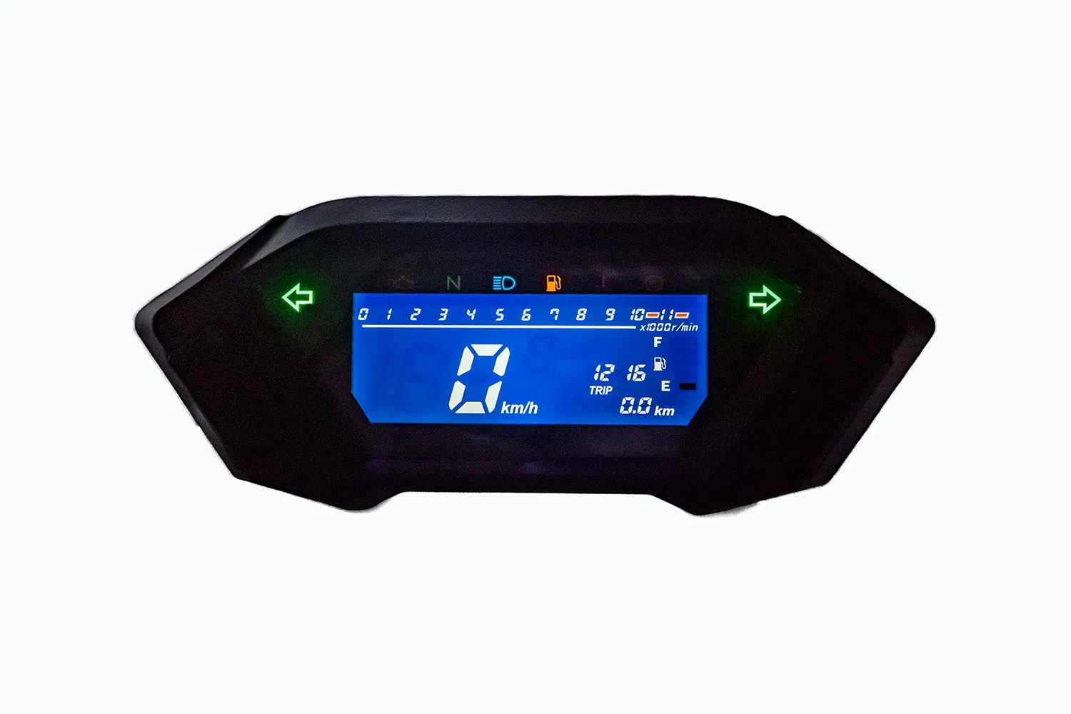 Спидометр мотоциклетный цифровой LCD с интеллектуальным дисплеем