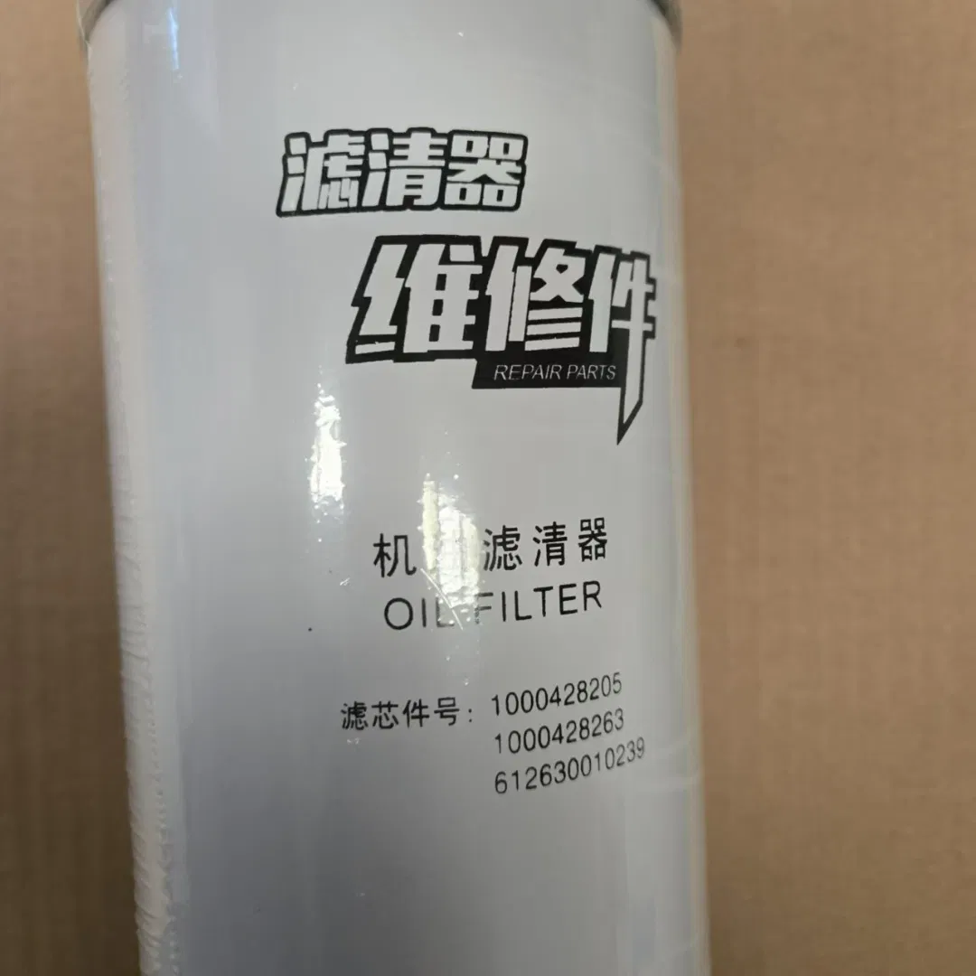 High Quality Oil Filter 1000422384 /21707134/ 20998367 Fuel Filter for Weichai Wp10 Wp12 Wp13 Wd615 Sinotruk HOWO Shacman Truck