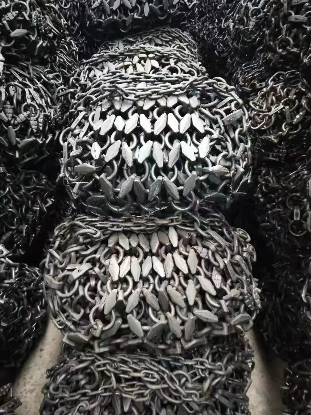 Цепи противоскольжения 23.5R25 для колесных погрузчиков