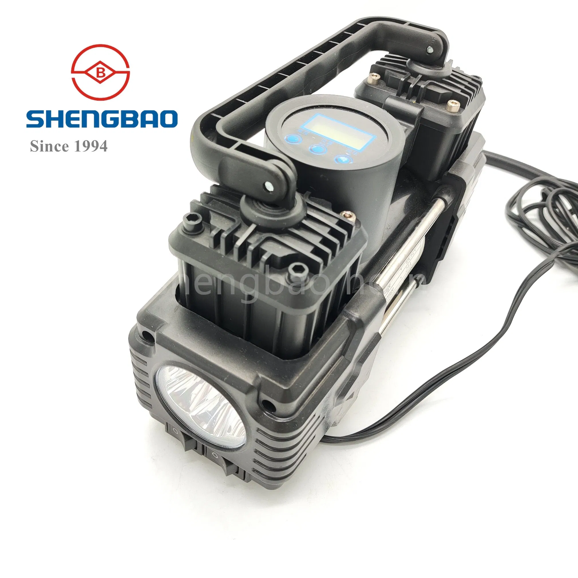 Автомобильный компрессор S-616 с LED-подсветкой