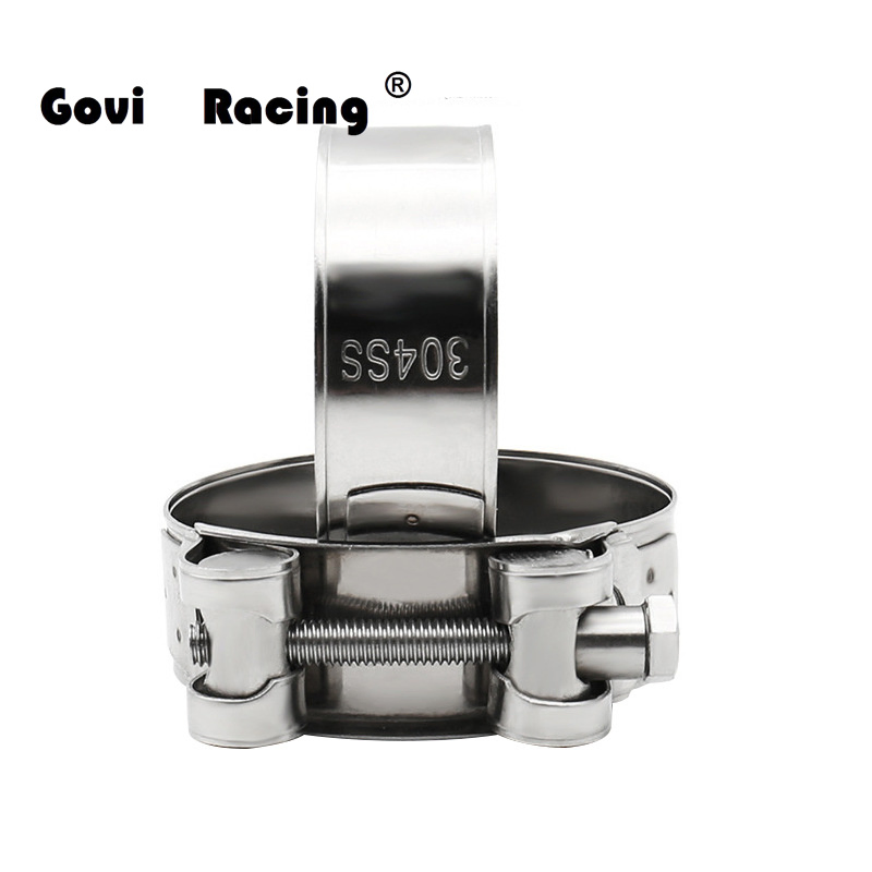 Хомут для шланга из нержавеющей стали 304, 52-76мм