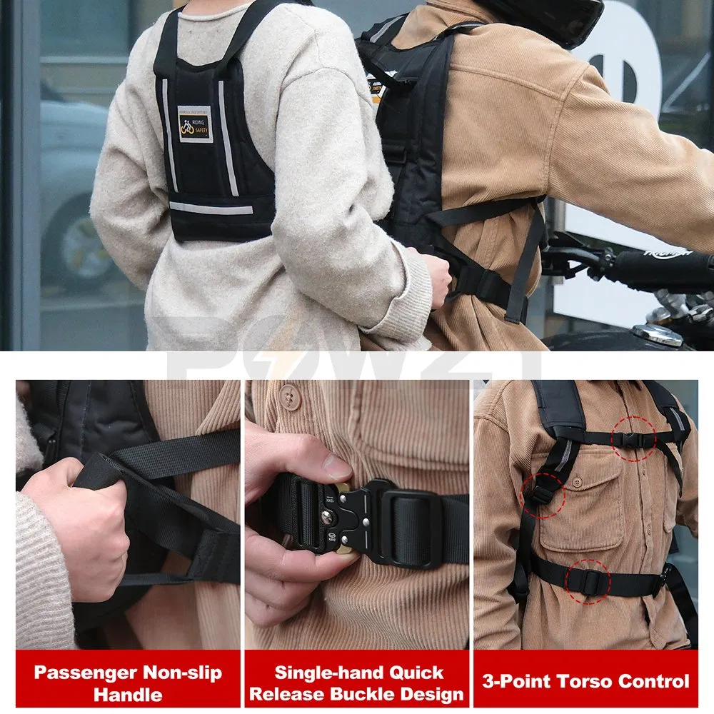 Premium Secure Motorcycle Harness for Safe Riding Adventures