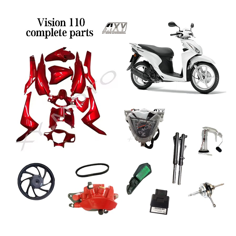 Комплектующие для мотоциклов Honda PCX, SH, Dio, Vision, XL