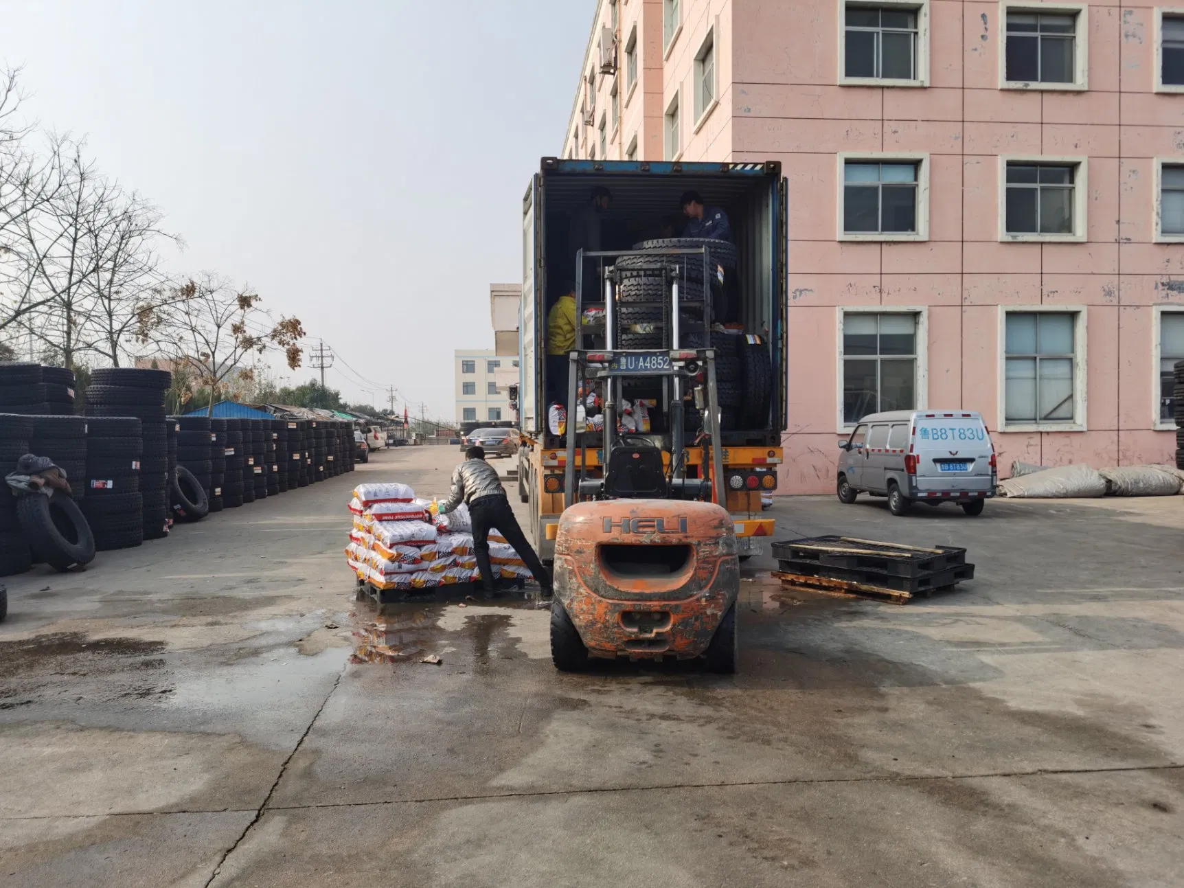 Bus and Truck Radial Tire with Many Model Sizes 12.00r24, 11r22.5, 295/80r22.5, 315/80r22.5, 385/85r22.5