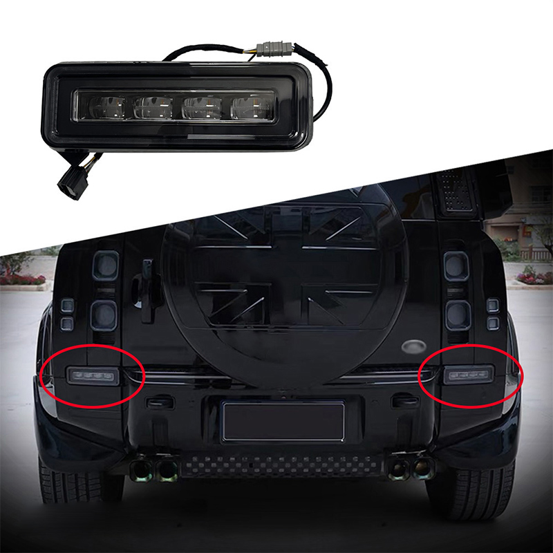 Upgraded Rear Bumper Lights LED Turn Signal Auto Parts for Land Rover Defender